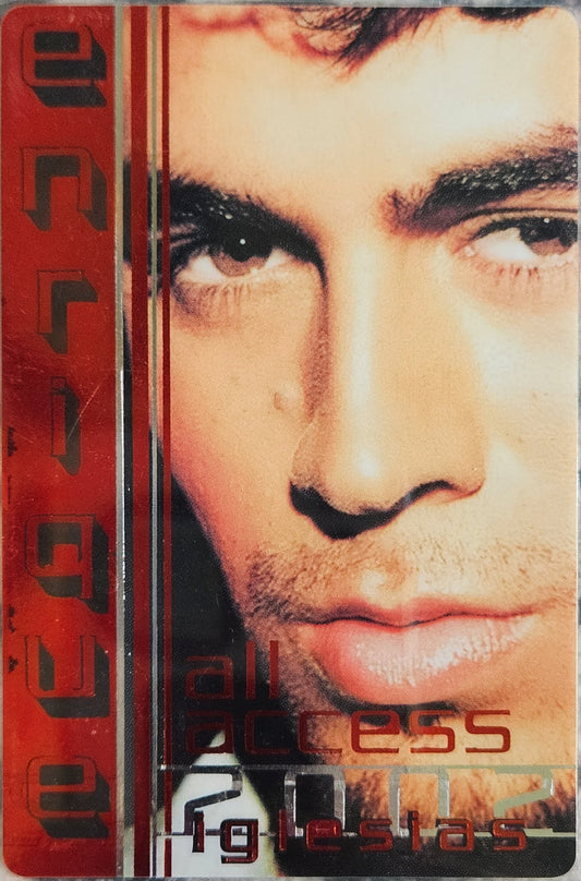 2002 Enrique Iglesias All Access Pass