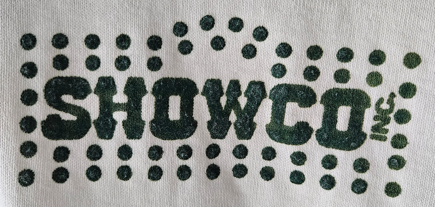 Showco James Taylor Tour '77 Polo — White/Green | Doc Gans Collection