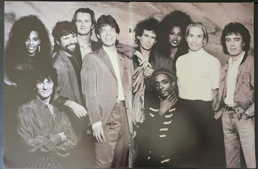 Rolling Stones Steel Wheels Tour Program (1989)