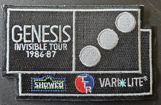 Genesis Invisible Tour 1986-87 Embroidered Patch