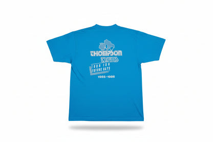 Thompson Twins 1985-86 Tour for Future Days Shirt (M, Bright Teal, New)