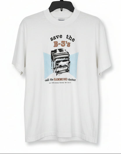 "Save the B-3's" Hammond Organ Novelty Tee — Doc. Morten Golten