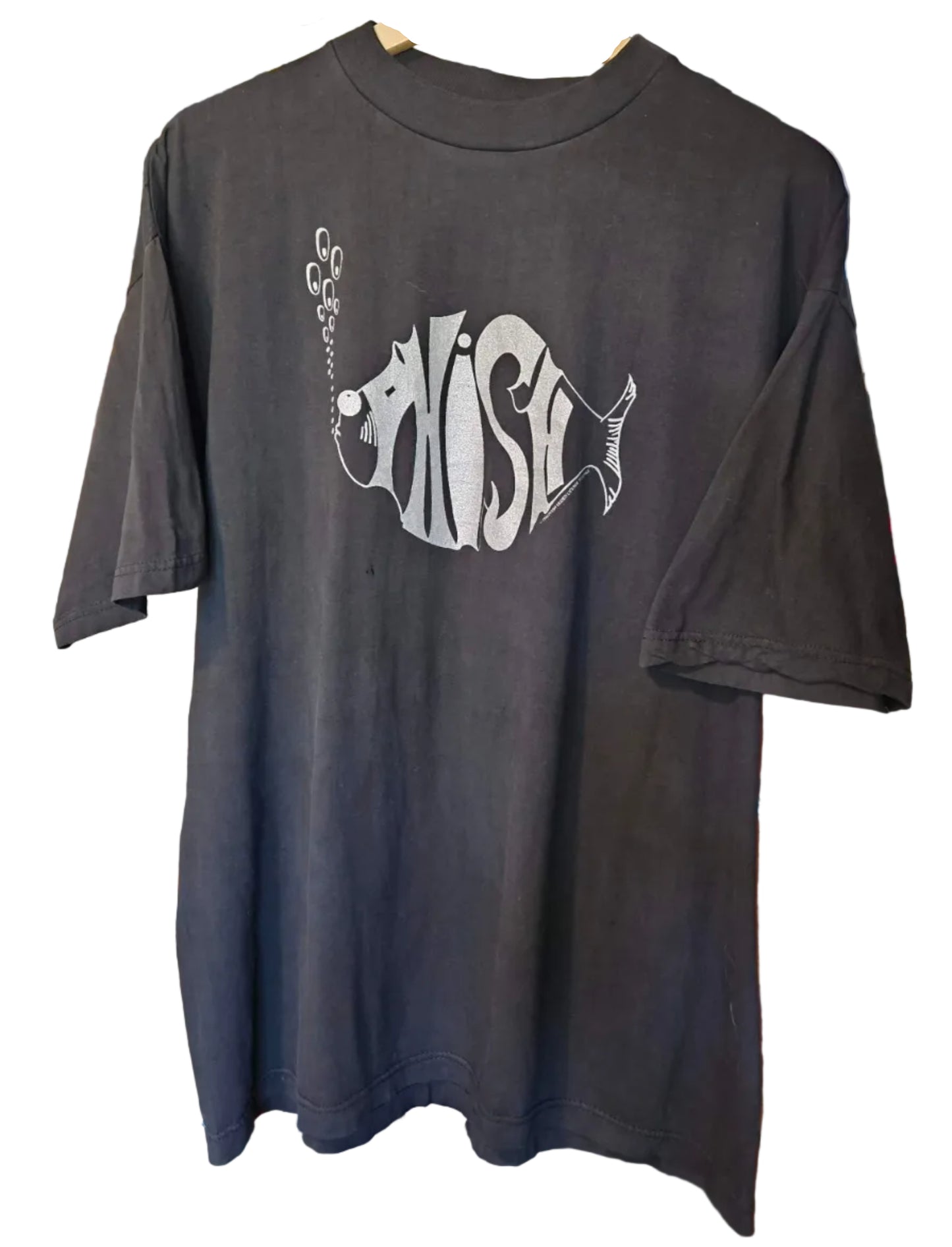 Phish "Europe '96" Tour Tee (Charcoal, XL)