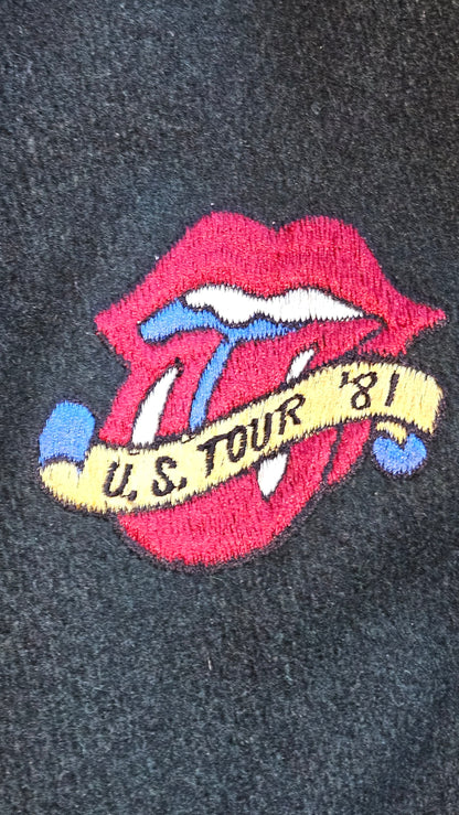 Rolling Stones US Tour 1981 Crew Jacket