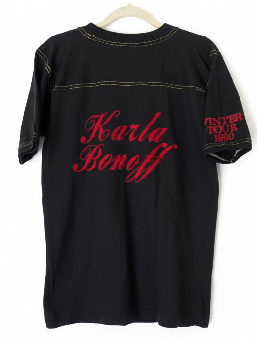 RARE! SHOWCO Karla Bonoff Winter Tour 1980 Crew Shirt