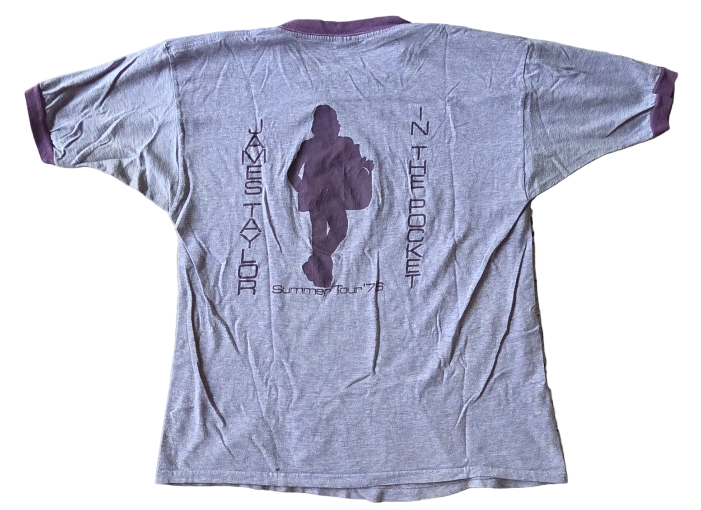 Showco James Taylor “In The Pocket” Ringer Crew Shirt