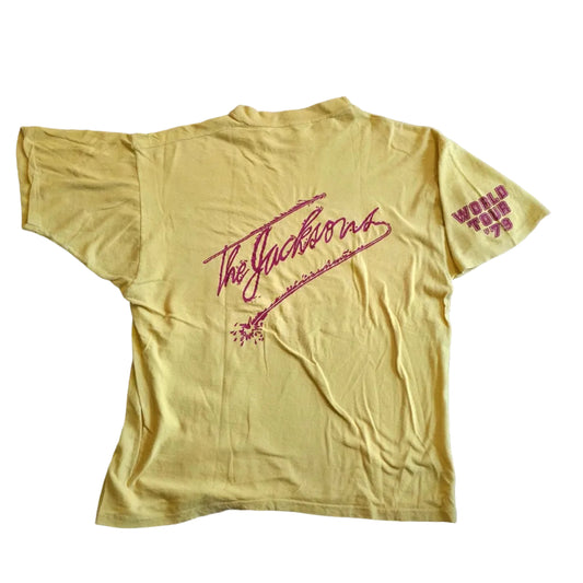 The Jacksons World Tour 1979 Original SHOWCO Crew Shirt | Donnie DK Kretzschmar