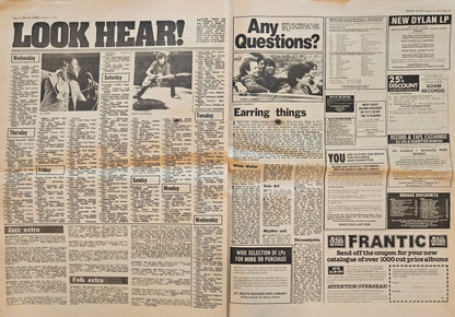 Melody Maker — August 11, 1979 | Bob Marley Cover, Led Zeppelin “In Through the Out Door” LP Review | Donnie “DK” Kretzschmar’s Closet
