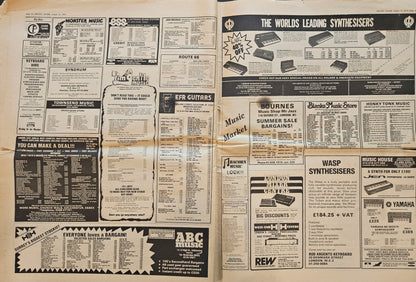 Melody Maker — August 11, 1979 | Bob Marley Cover, Led Zeppelin “In Through the Out Door” LP Review | Donnie “DK” Kretzschmar’s Closet
