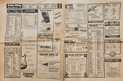 Melody Maker — August 11, 1979 | Bob Marley Cover, Led Zeppelin “In Through the Out Door” LP Review | Donnie “DK” Kretzschmar’s Closet