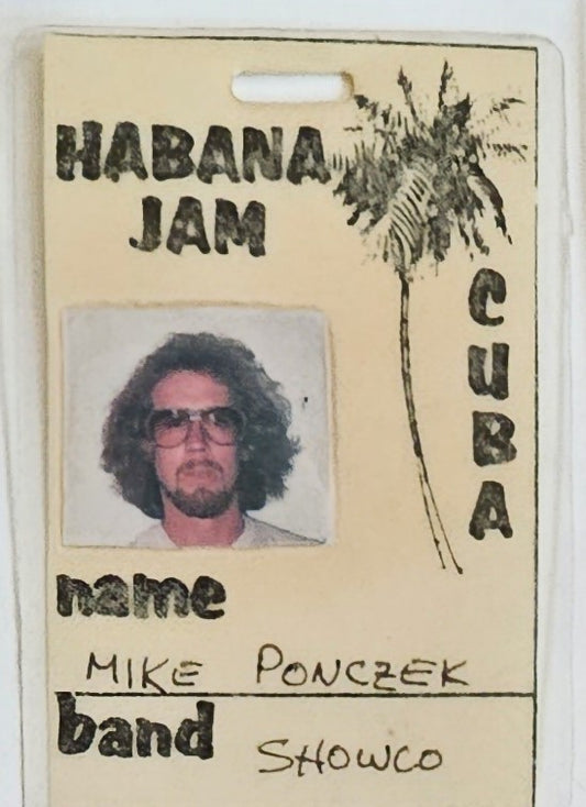 Habana Jam Cuba – Mike Ponczek / Showco Photo ID Laminate