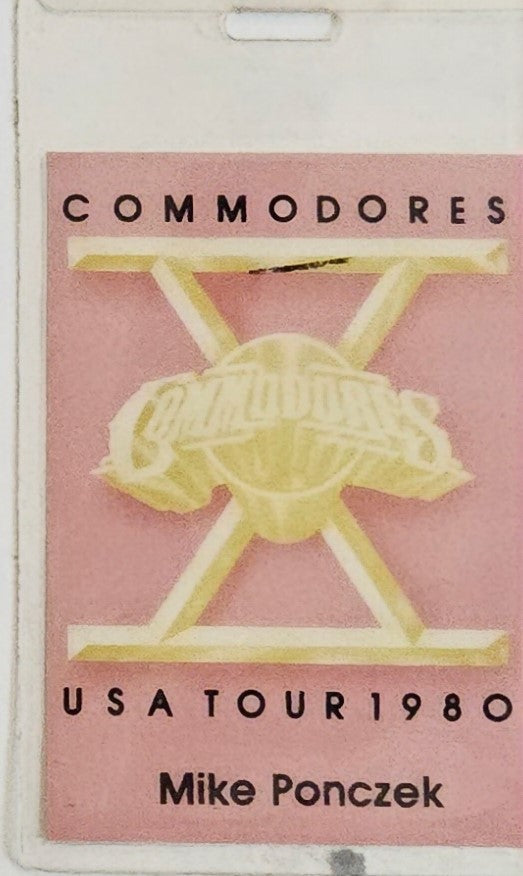 Commodores – USA Tour 1980 Laminate | Mike Ponczek's Closet
