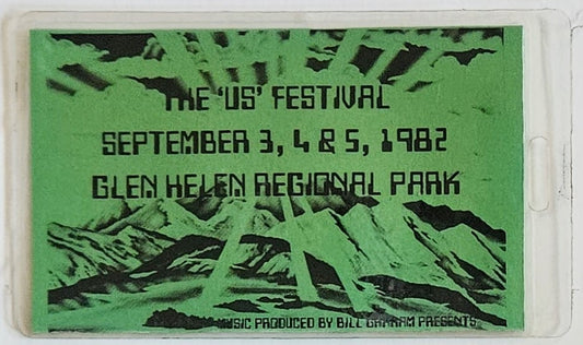 1982 US Festival Laminate | Mike Ponczek's Closet