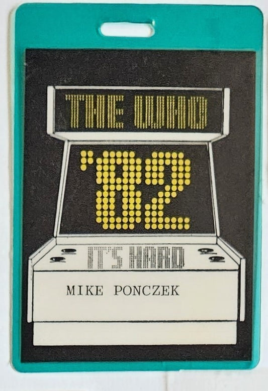 The Who – 1982 Tour Laminate | Mike Ponczek's Closet