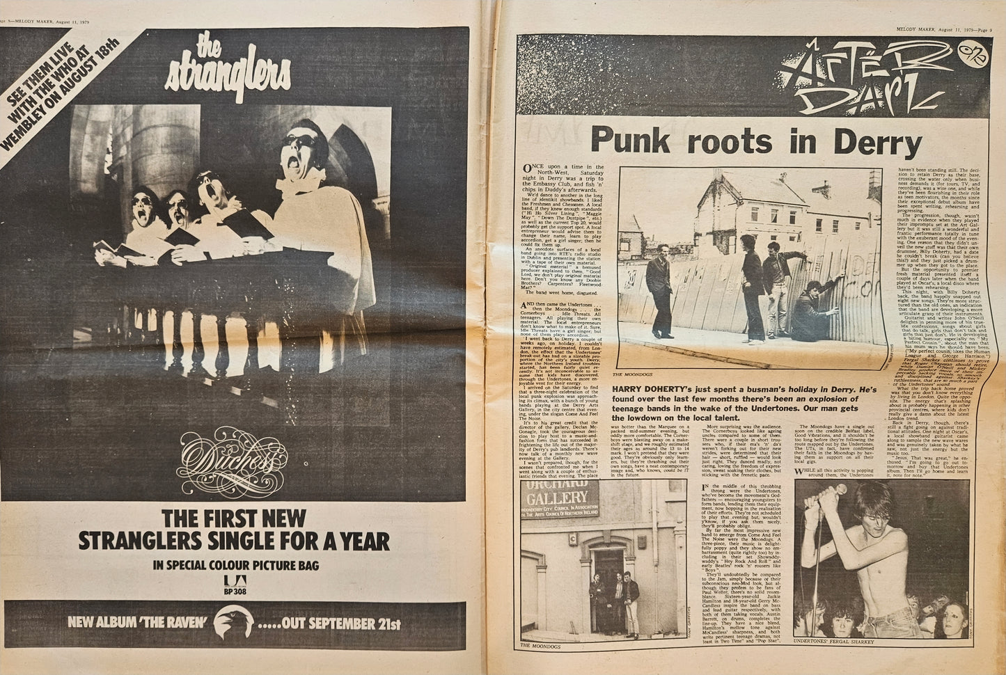 Melody Maker — August 11, 1979 | Bob Marley Cover, Led Zeppelin “In Through the Out Door” LP Review | Donnie “DK” Kretzschmar’s Closet