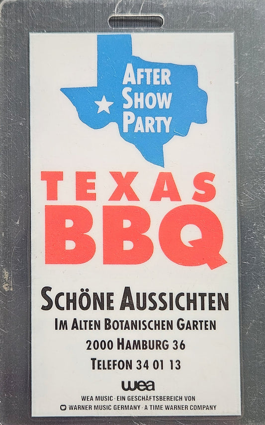 After Show Party – Texas BBQ Hamburg Laminate | Johnny "JW" Roberts Closet