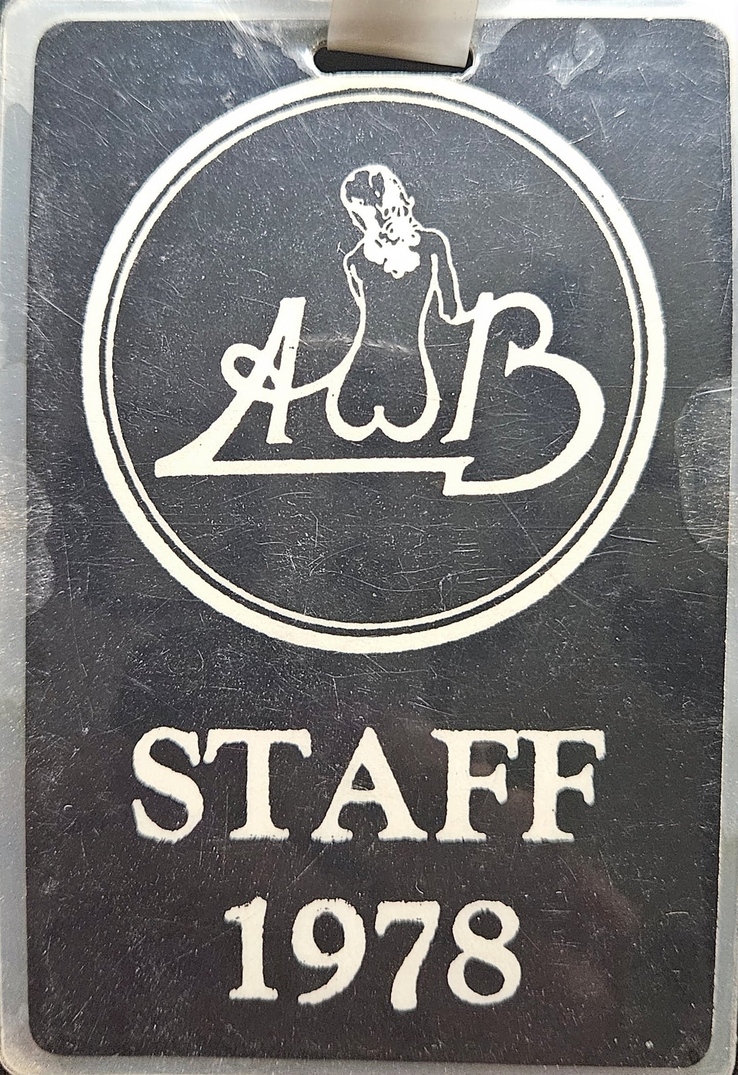 Average White Band – 1978 Tour Laminate | Johnny "JW" Roberts Closet
