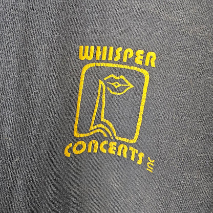 Average White Band “Whisper Concerts” 9/11/76 Vintage Crew T-Shirt | Bill “Doc” Gans Closet