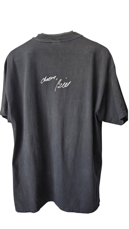 Bill Graham "Laughter, Love and Music" Memorial Concert Crew Shirt (Black, XL)
