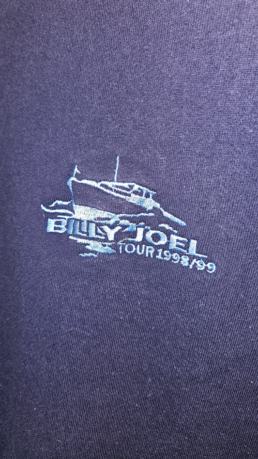 Billy Joel 1998–99 Tour Sweatshirt (XL, Navy)