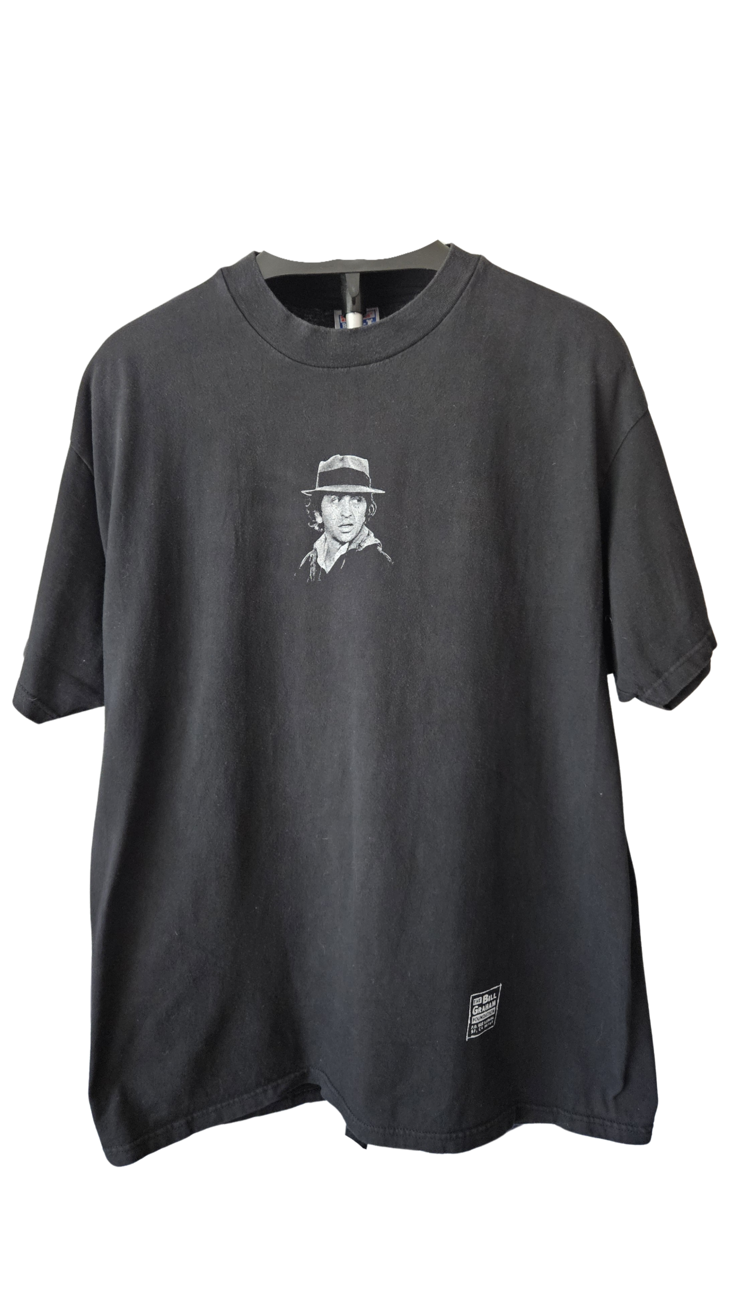 Bill Graham "Laughter, Love and Music" Memorial Concert Crew Shirt (Black, XL)