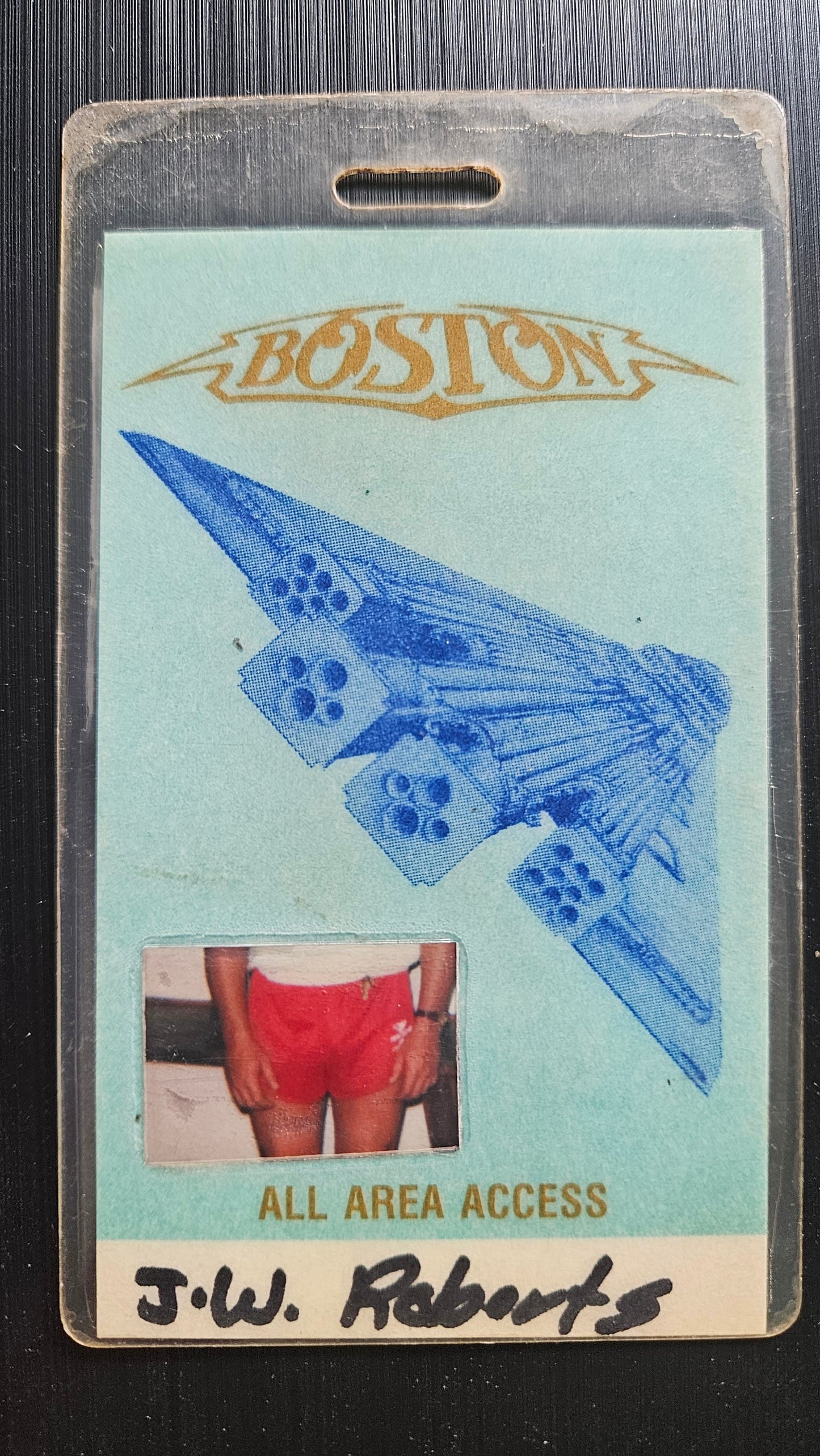 Boston – Photo ID All Area Access Laminate | Johnny "JW" Roberts Closet
