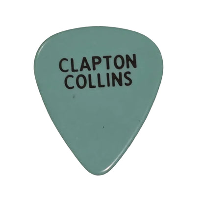 Eric Clapton, Phil Collins, Nathan East & Greg Phillinganes 1986 Tour Guitar Pick | Mike Ponczek Collection