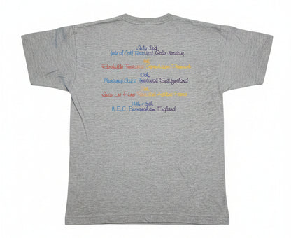 Clapton Collins Phillinganes East 86 tour tee - back with European festival dates