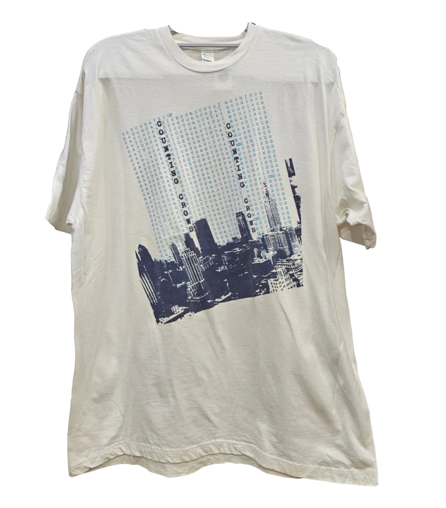 Counting Crows 2008 US Tour Tee — NY Skyline