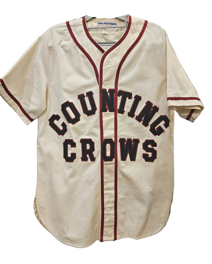 Counting Crows 2007 Tour Crew Closet Jersey (Bruce Jones): Ebbets Field Flannels Vintage Authentic #07 (M)