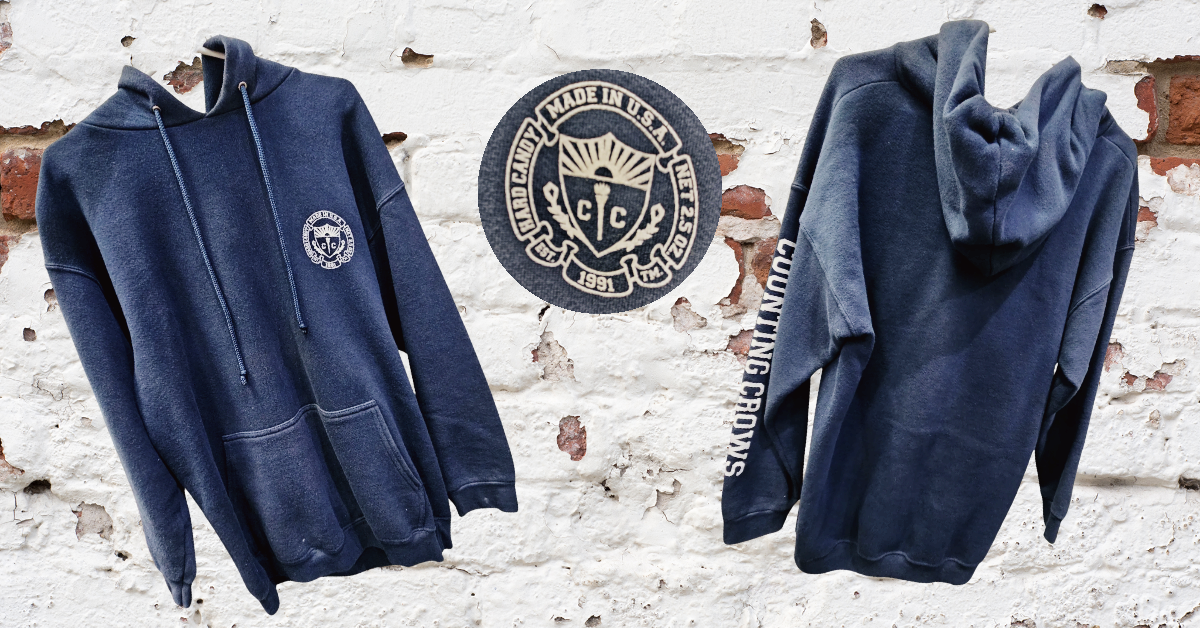 Counting Crows Hard Candy Zip Hoodie | Bruce Jones Closet
