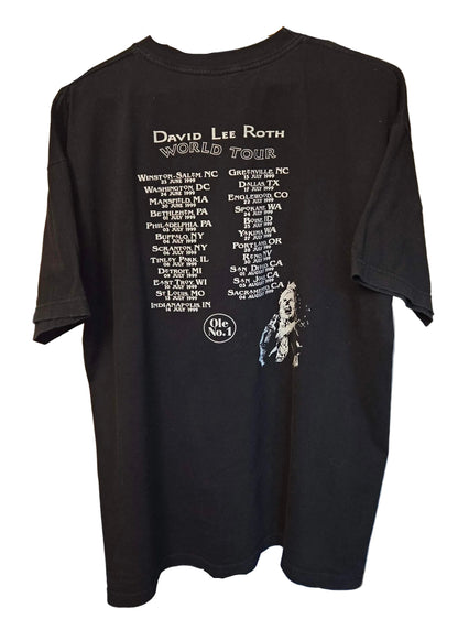 David Lee Roth World Tour 1999 Crew Tee