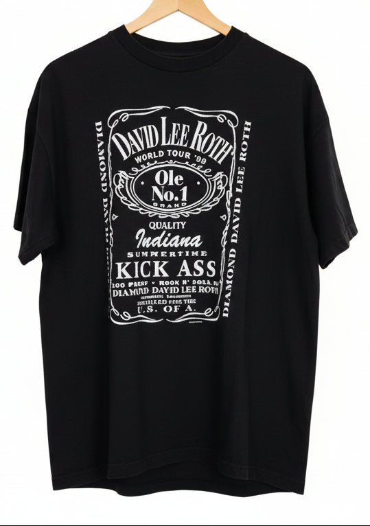 David Lee Roth World Tour 1999 Crew Tee