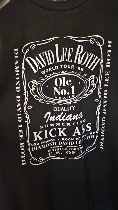 David Lee Roth World Tour 1999 Crew Tee