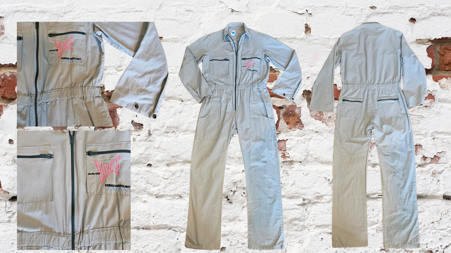 RARE! David Bowie Crew/Band Jumpsuit – Modern Love Video