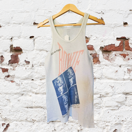 David Bowie 1983 Serious Moonlight Tour Mesh Tank