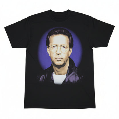 Eric Clapton Royal Albert Hall 1993 tee - front with purple face portrait