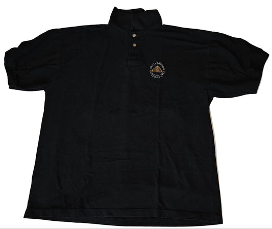 Eric Clapton London 1993 polo shirt - front with embroidered RAH crest on left chest