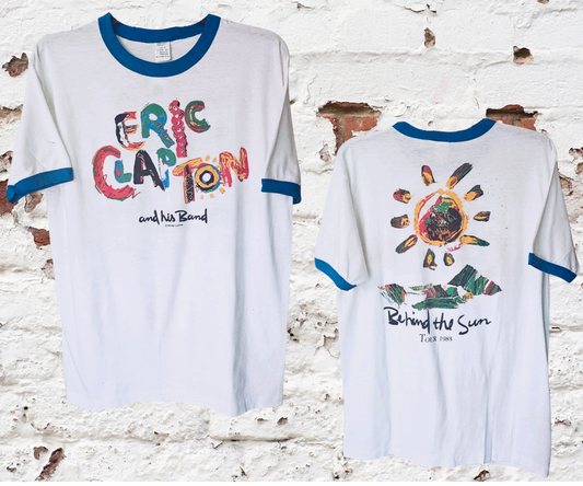 Eric Clapton Vari-Lite Showco Ringer Tee
