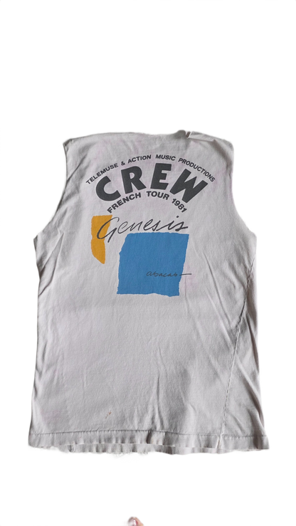 Genesis Abacab French Tour 1981 Crew Shirt