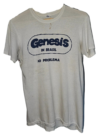 Genesis in Brasil "No Problema" Tour T-Shirt - Rare Collector Item