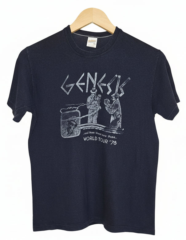 Genesis "...And Then There Were Three" 1978 World Tour T-Shirt - Rare