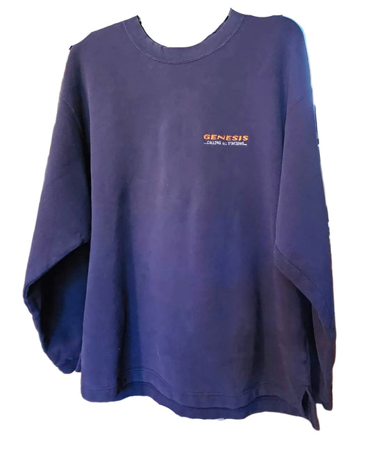 Genesis Calling All Stations Sweatshirt (XL, Navy)