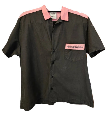 Robert Plant's The Honeydrippers Bowling Shirt — From the Personal Archive of Donnie "DK" Kretzschmar, SHOWCO Senior Sound Engineer