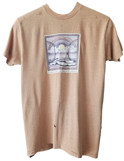 Jackson Browne “Childrens Art & Ideas” (3/78) Vintage T-Shirt — original shirt photo from Bill Doc Gans collection