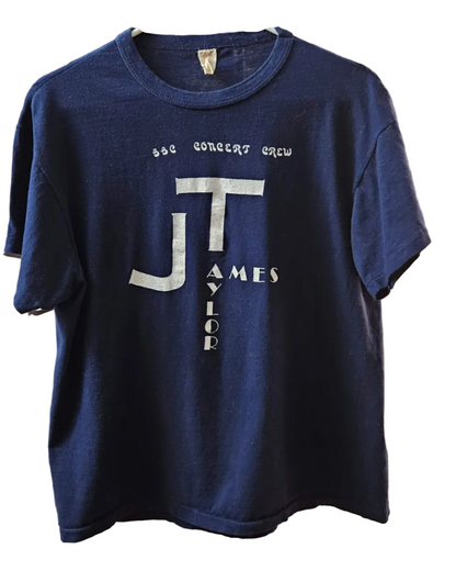 James Taylor “SSC Concerts” (3/4/81) Vintage T-Shirt — full original shirt photo