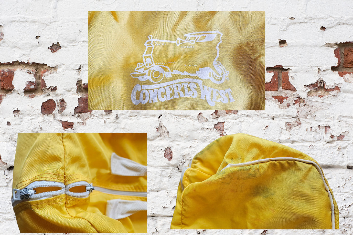 Jackson Browne & Karla Bonoff w/ Concerts West 1978 USA Tour Duffel Bag