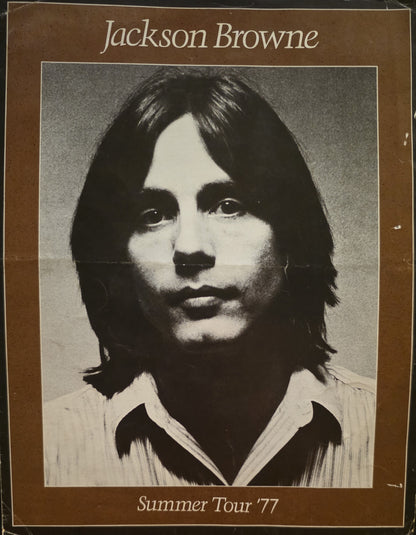 Jackson Browne Running on Empty Summer Tour '77 — Original Concert Program (Complete)