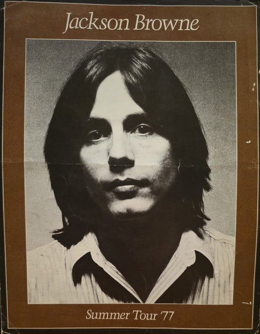 Jackson Browne Running on Empty Summer Tour '77 — Original Concert Program (Complete)