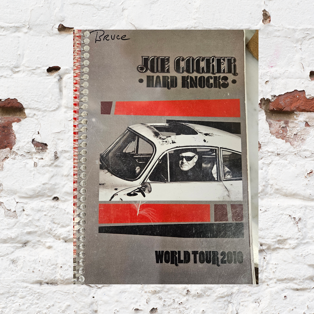 Joe Cocker “Hard Knocks” World Tour 2010 Official Itinerary | Bruce Jones Closet